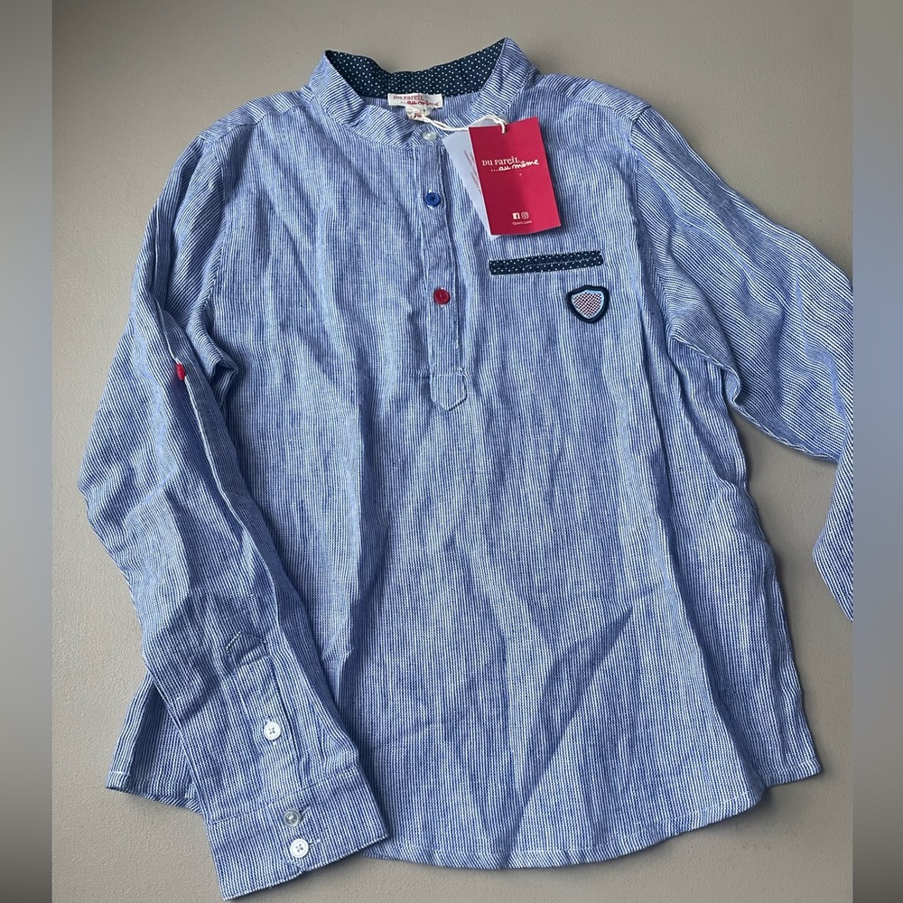 NWT Du Pareil kids shirts